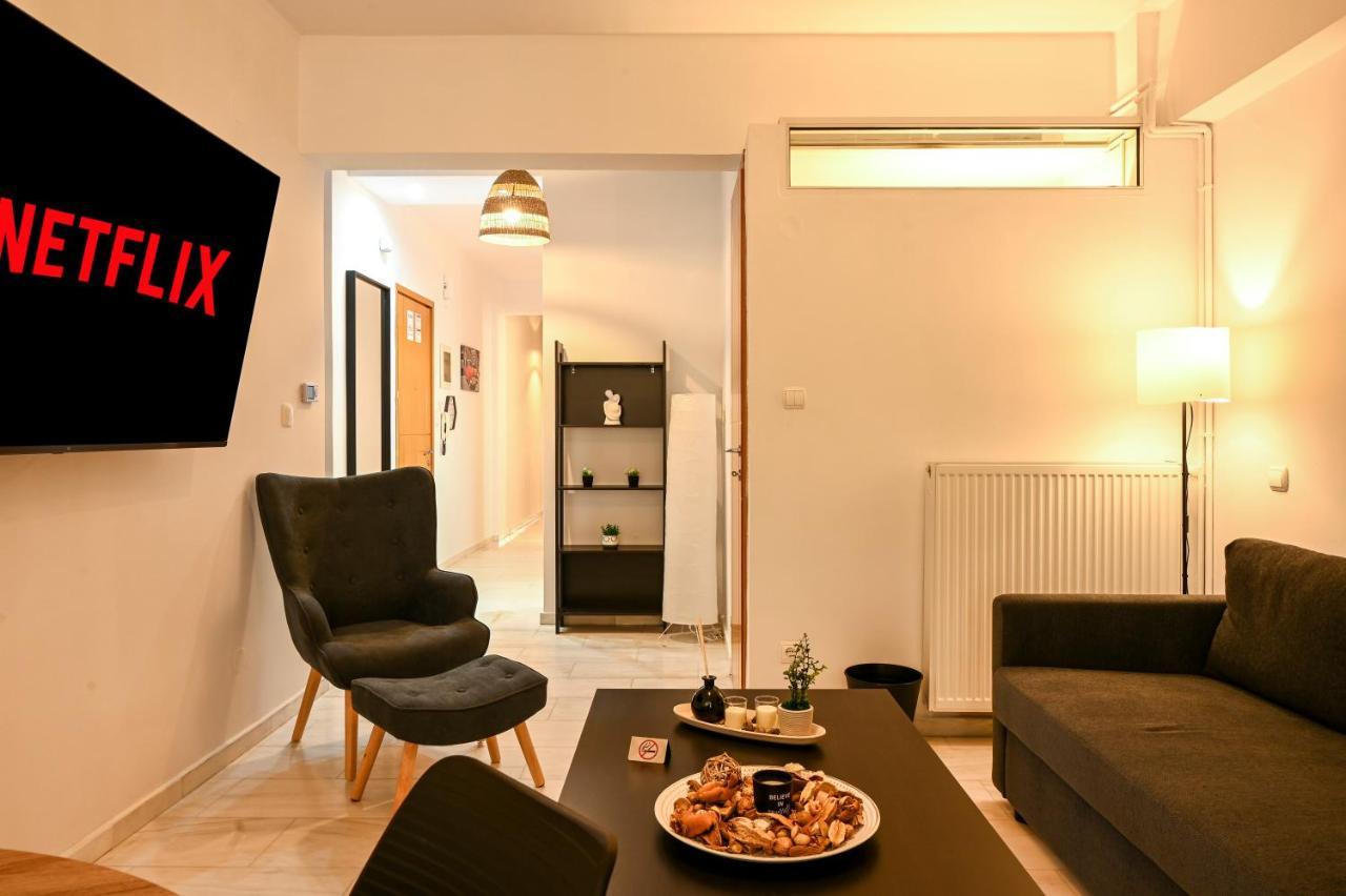 Thessaloniki Center Modern Apartment Exterior foto